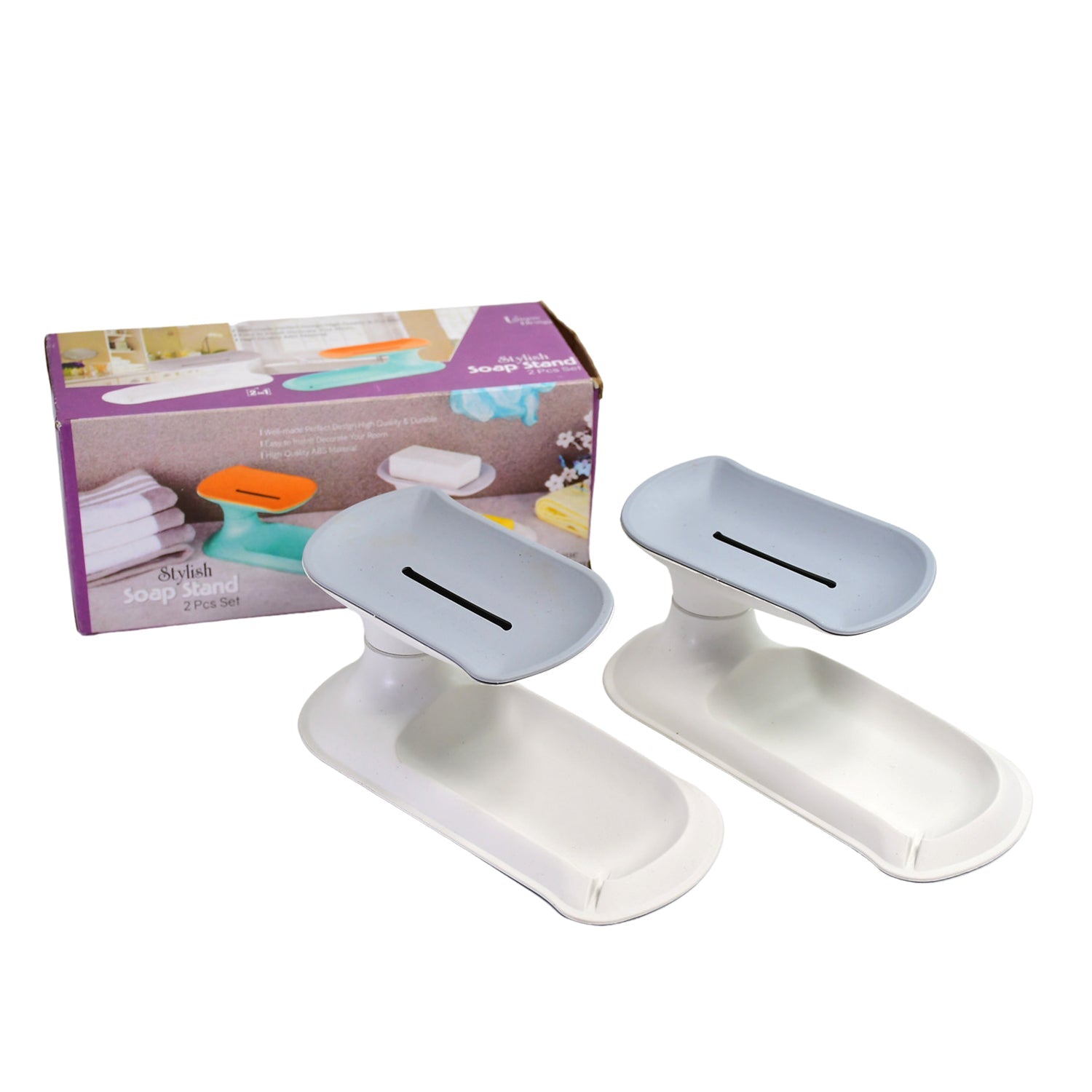 4860C Plastic Double Layer Soap Dish Holder| Decorative Storage Holder Box for Bathroom, Kitchen, Easy Cleaning ,Soap Saver. DeoDap 4860C Plastic Double Layer Soap Dish Holder| Decorative Storage Holder Box for Bathroom, Kitchen, Easy Cleaning ,Soap Saver. DeoDap